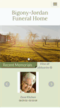Mobile Screenshot of bigonyjordanfuneralhome.com